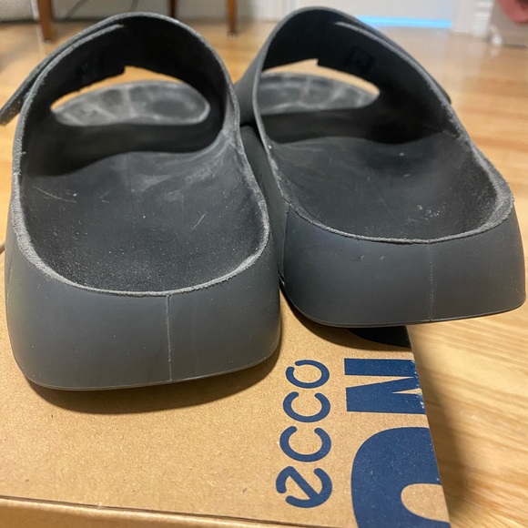 ECCO MENS COZMO ONE BAND SLIDE Sandals Size US 9-9.5 - Picture 5 of 9